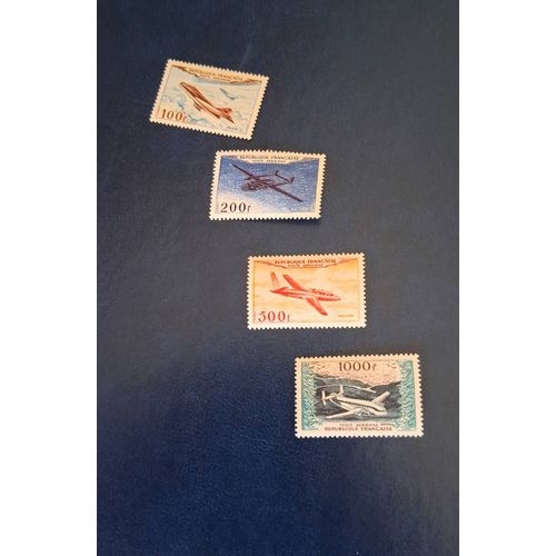 Timbres France Poste Aérienne N° 30 À 33 Neufs