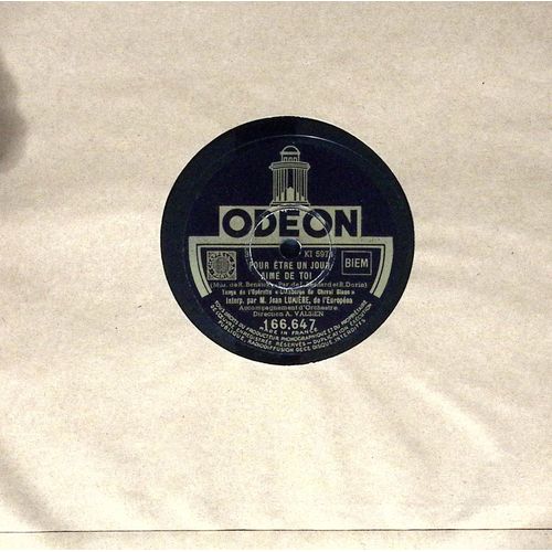 Jean Lumiere - Le Chaland Qui Passe - Pour Etre Un Jour Aimé De Toi - 25 Cm