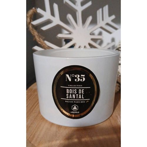 Bougies bois de santal laguiole