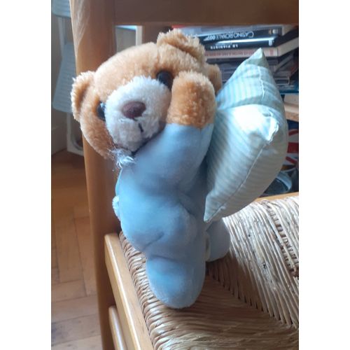 Ours peluche ancien 24 cm – Vintage – CPH & AT – 35 €