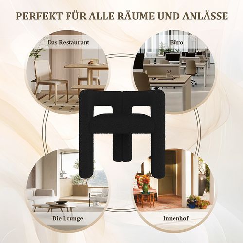 Fauteuil ergonomique teddy flor haut de gamme design unique confort maximal polyvalent montage rapide noir