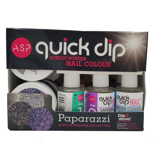 Asp - Kit Poudre Acrylique Quick Dip Paparazzi -