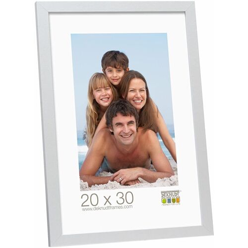 Deknudt Cadre photo 20x30 bois MDF argent