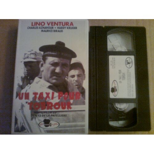 Cassette Vidéo Vhs - Un Taxi Pour Tobrouk - Lino Ventura