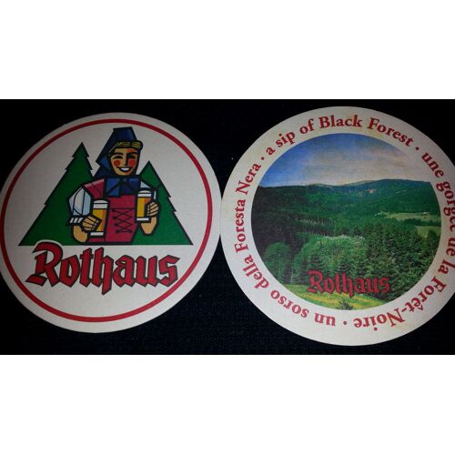 Sous-Bock Bière De La Forêt Noire Rothaus