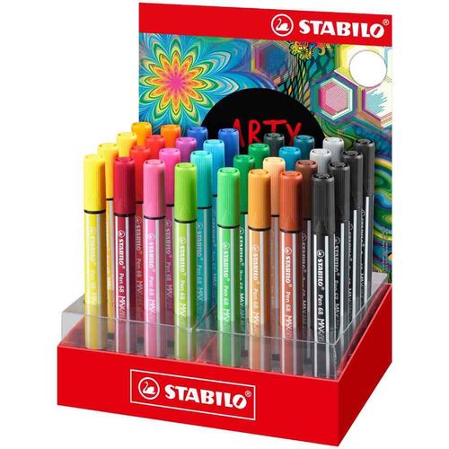 Stabilo Feutre Pen 68 Max, Étui De 32 Arty, Présentoir