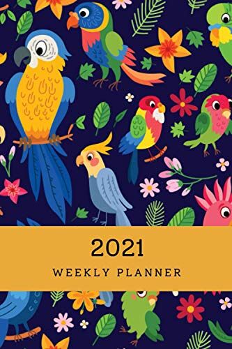 2021 Weekly Planner: Jan 2021 Dec 2021: Weekly And Monthly Planner With Your Goals, Contacts & Notes, Appointment Book, Calendar 2021, Make Things Happen In 2021