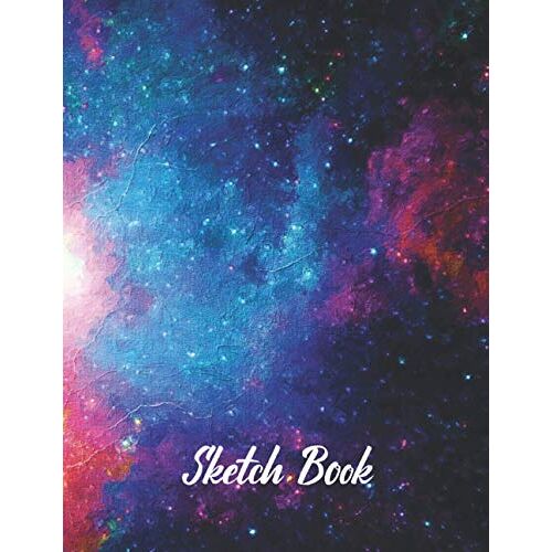 Sketch Book: Sketchbook For Drawing, Galaxy, Painting Writing, Doodling Or Sketching ( Premium Abstract Cover Vol 17...)