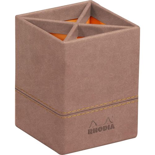 Rhodia Pot À Crayons, En Matière Synthétique, Bois De Rose