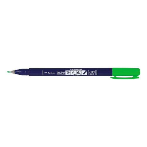 Tombow Feutre Dessin Et Calligraphie Pointe Brush Fudenosuke Color Vert