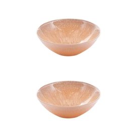 Coupelle Glitter Doré 17 Cm (Lot De 2)