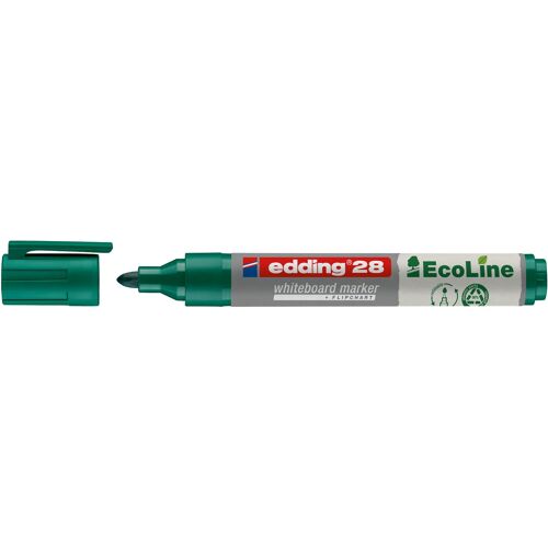 Edding Marqueur Pour Tableaux Blancs 28 Ecoline Vert 1,5-3 Mm