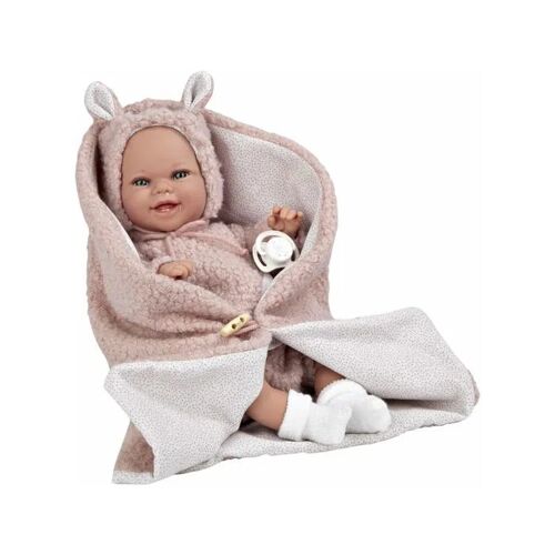 Poupée Babyto avec couverture - Arias - 35 cm - Corps souple - Extrémités en vinyle - Multicolore - 56 unités - Moderne