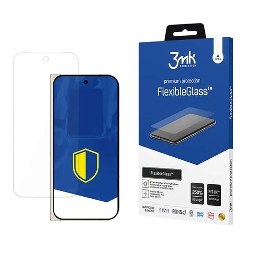 3mk FlexibleGlass ¿ Verre hybride pour Google Pixel 9 Pro Fold (avant)