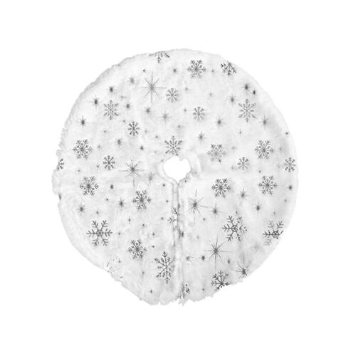 Jupe Décorative Pour Mini Sapins De Noël, Format Table De 40 Cm (16 Pouces), Idéale Pour Les Décorations De Fêtes.