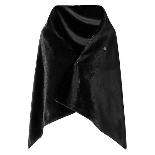 Plaid Chauffant Électrique De Luxe, Polaire Douce Bleu Marine