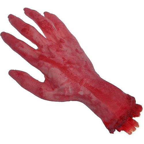 Lot De 2 Jouets Pour Chien Représentant Une Main Coupée, Un Accessoire De Membre Coupé, Des Membres Ensanglantés Coupés.