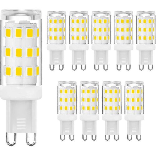 Ampoule Led G9 4000k Blanc Naturel 3w, Ampoule Led Avec Culot G9 À Deux Broches (Équivalent Halogène 40w), Ampoules G9 À Économie D'énergie Pour Lustre, Sans Sp