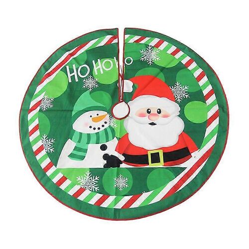 Jupe de sapin de Noël, décoration de pied de sapin à motifs fins créatifs, articles de Noël et décorations