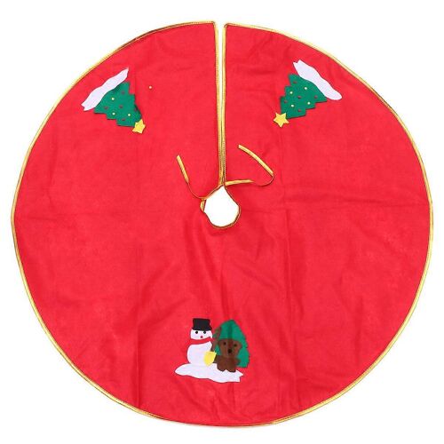Mini jupes de sapin de Noël, cache-pied de sapin en fausse fourrure, décoration de sapin de Noël, housse de base de sapin de Noël