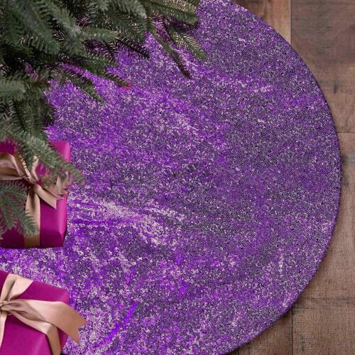 La robe sapin de Noël de 60 cm/24 pouces scintille et diffuse une magnifique lumière colorée. Noël