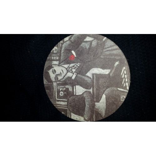 Sous-Bock Bière Leffe Illustré Par Jean-Claude Götting