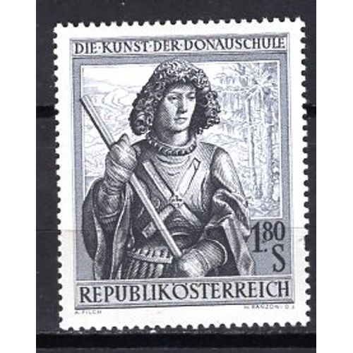 Autriche 1965 Art De L'Ecole Danubienne Yvert N° 1016 Neuf**