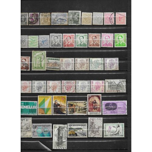 Belgique 44 Timbres Oblitérés 1921