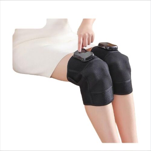 Paire De Masseurs De Genoux Chauffants Intelligents - Vibration, Compresse Chaude, Enveloppement À 360°, Sans Fil Et Portable