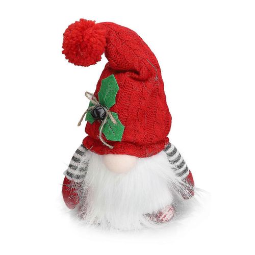 Fabrication artisanale de Noël Gnome Poupée Ornement avec de la Lumière pour la Maison, Salon de Beauté