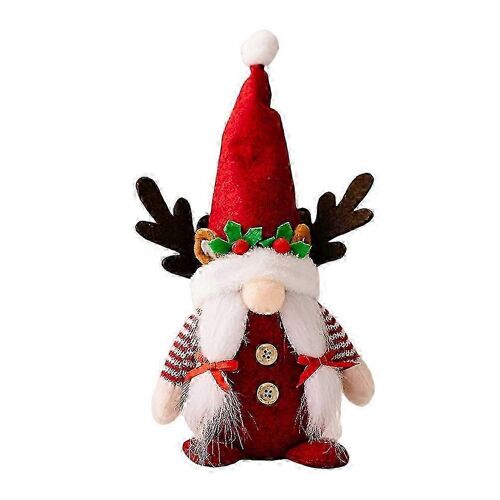 Festive Gnome Décoration pour les Fêtes Plateau de