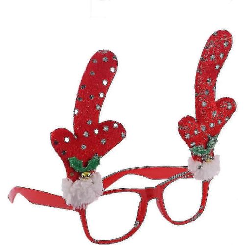Kids Dress Up Accessoires Nouveauté Fantaisie Des Lunettes Ornement De Noël De Lunettes De Rennes Bois Des Lunettes De Soleil