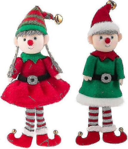 Peluche Elfes De Noël - La Pendaison De Décoration De Noël - La Maison De Décoration De Noël