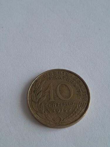 Piece 10 Centimes 1975