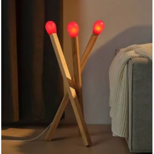 Lampadaire À Led Forme D'Allumettes Ikea Strala