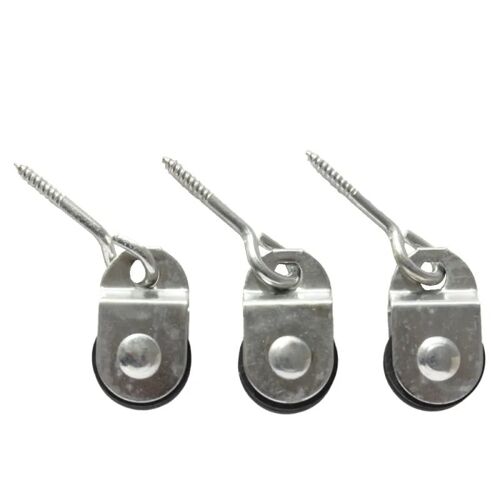 3 Poulies À Vis Articulée, Axe Central 2mm