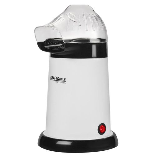 Machine À Popcorn 1300 W Blanche Compacte Pour Maison Fêtes Cinéma