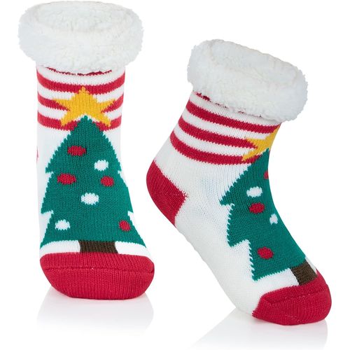 Jgd-Chaussettes De Noël Moelleuses Pour Enfants - Chaussettes De Noël Personnalisées - Chaussettes Pour Tout-Petits - Chaussettes Amusantes Pour Bébé