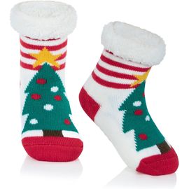 Jgd-Chaussettes De Noël Moelleuses Pour Enfants - Chaussettes De Noël Personnalisées - Chaussettes Pour Tout-Petits - Chaussettes Amusantes Pour Bébé