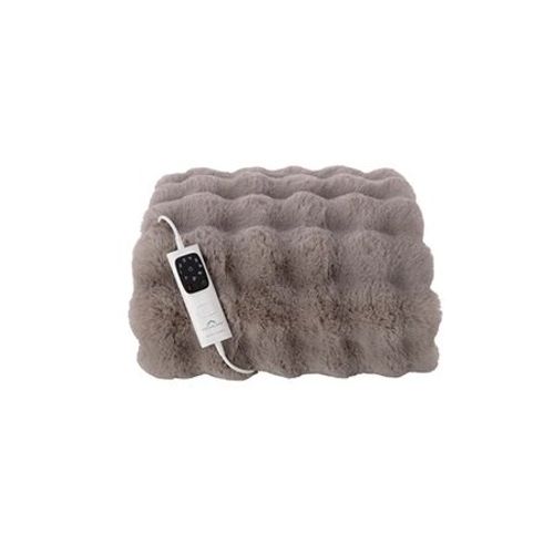 Couverture chauffante Dreamland HYGGE DAYS IMITATION FOURRURE CLOUDY MOKA 160X120CM