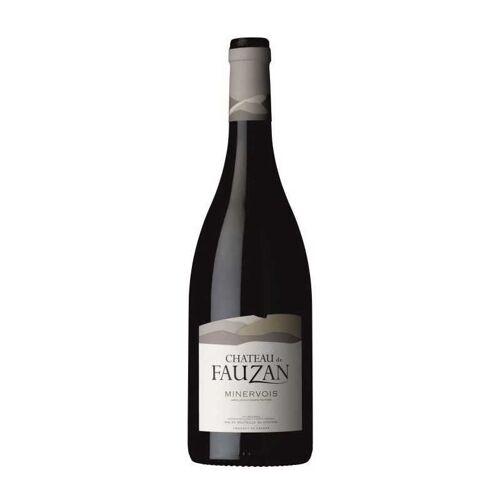 Vin Rouge Château De Fauzan Minervois Aop Bio 2022 75 Cl 15% Vol