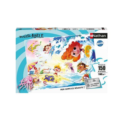 Puzzle Nathan 150 pièces Mortelle Adèle 49 x 36 cm Dès 7 ans