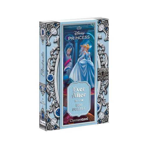 Puzzle 500 pièces Clementoni Ever After Cinderella Disney Princess 49 x 36 cm