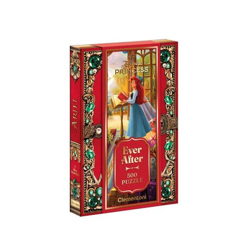 Puzzle 500 pièces Clementoni Ever After Ariel 49 x 36 cm boîte premium