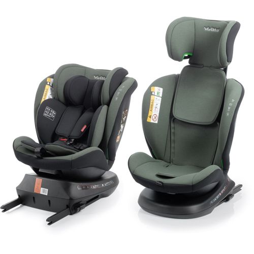 Siège Auto Babyauto Sigma Ifix Vivitta Pivotant 360° 40-150 Cm Vert