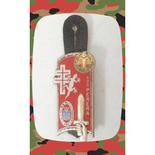 Insigne Militaire - Pucelle 135ème Promotion De L'Ecole Nationale Des Sous-Officiers De St Maixent (Ensoa) - 1989