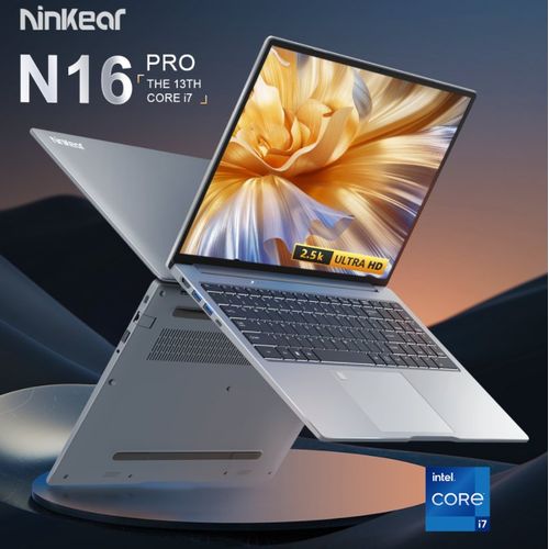 N16Pro-I7-13620H-32+1T new 16"+16" ultra-thin screen dual-screen laptop, Intel CPU i7-13620H, resolution 2560*1600, Windows11, CPU speed 3.60GHz/4.90GHz, cooling fan, touch screen business computer