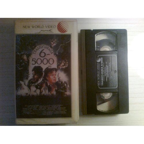Cassette Vidéo Vhs - Transylvania 6-5000 - Jeff Goldblum