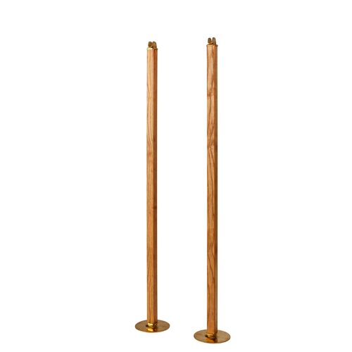 Poteaux De Simple En Bois Traité