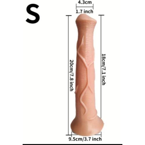 Gode Cheval Sextoys Anal Vaginal Godemiché Taille S Dildo 20 X 4,3 Cm